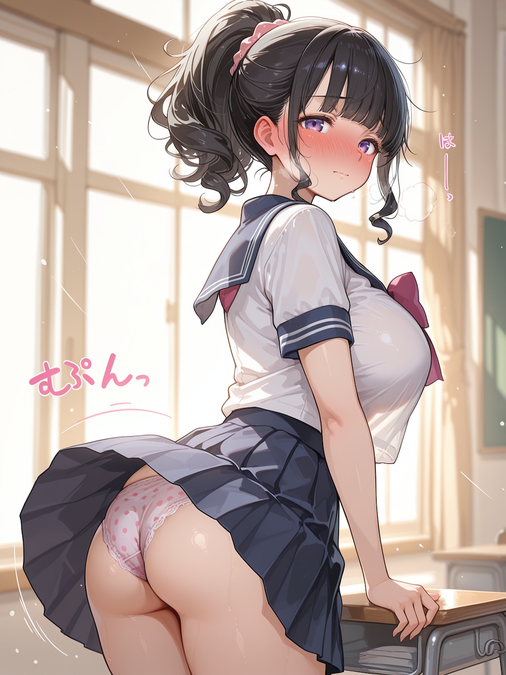 チラッ