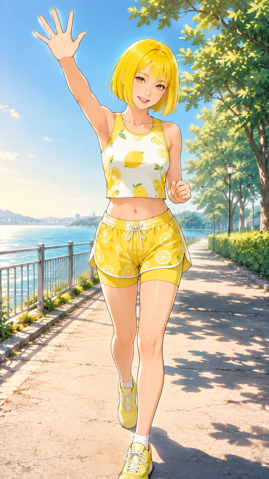 おはよ〜☀️（レモンちゃん）