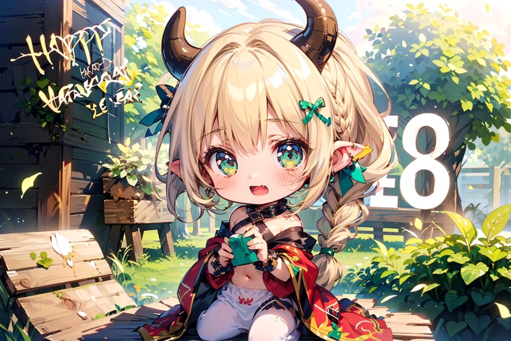 はっぴーにゅーいやー♪by やすみんちゃん2