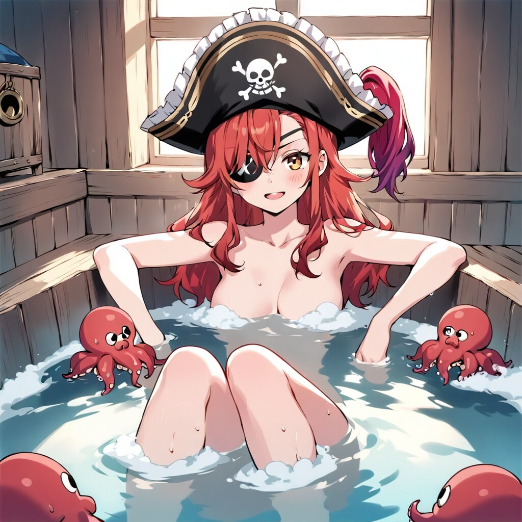 海賊ちゃん入浴中260529