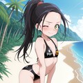 狼嵜光×Pornhubビキニ 4枚目