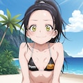狼嵜光×Pornhubビキニ 5枚目
