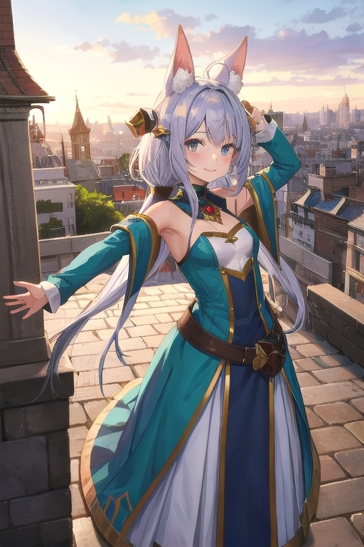 ケモっ娘魔法使い | の人気AIイラスト・グラビア