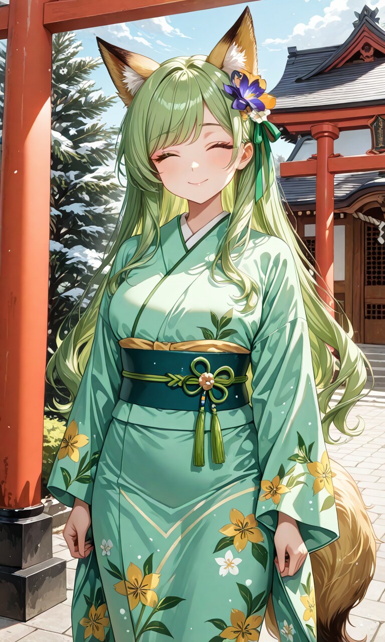 タウラ(こんねぇ)振袖 | の人気AIイラスト・グラビア