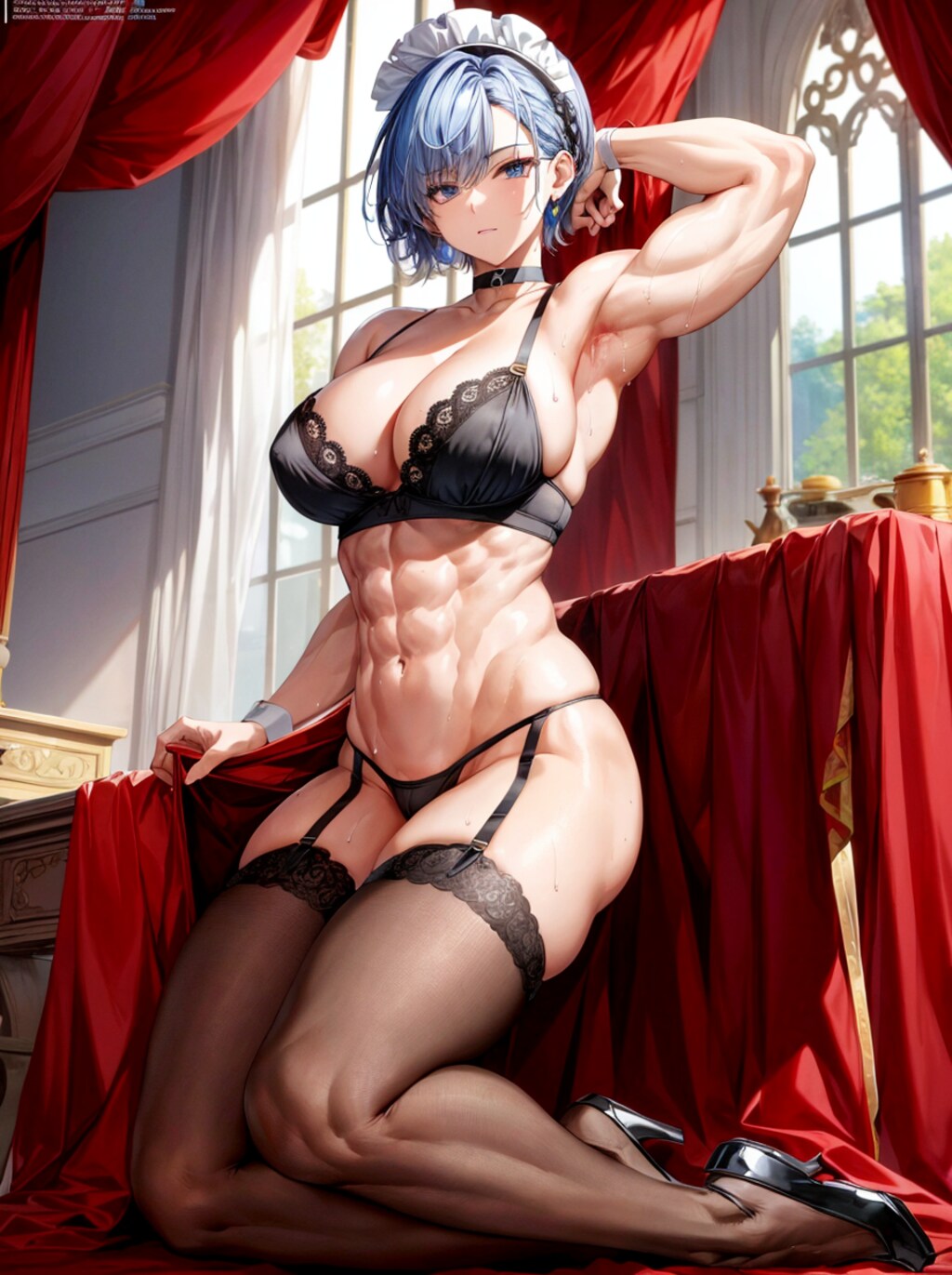 筋肉メイド05