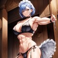 筋肉メイド05 9枚目