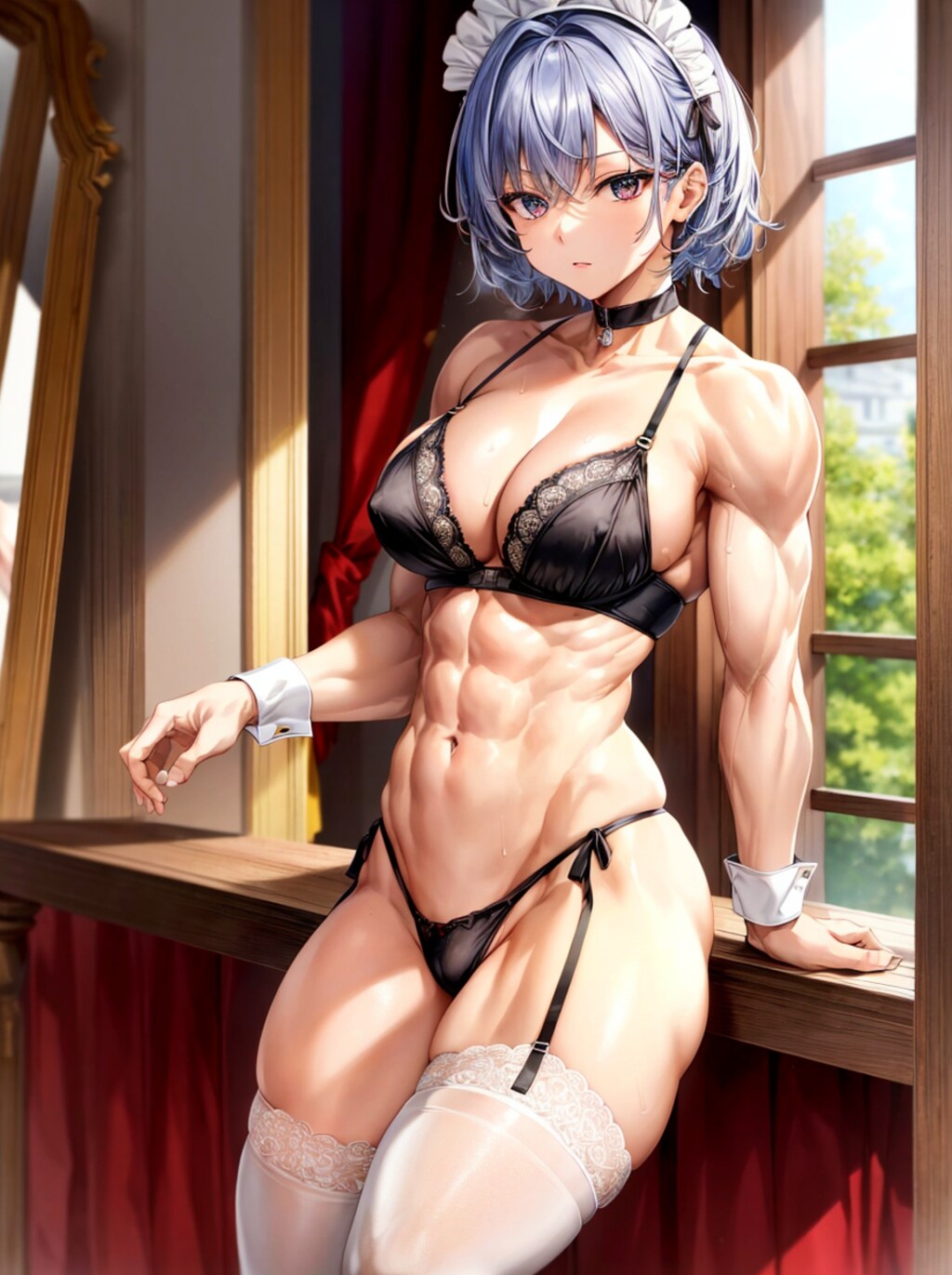 筋肉メイド05