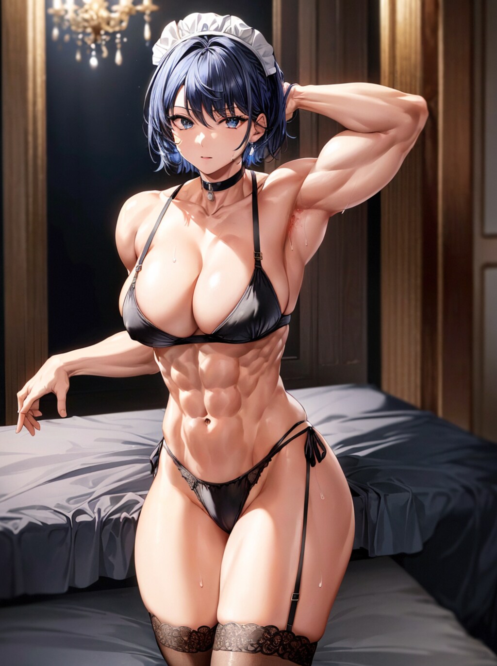 筋肉メイド05