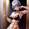 筋肉メイド05 8枚目