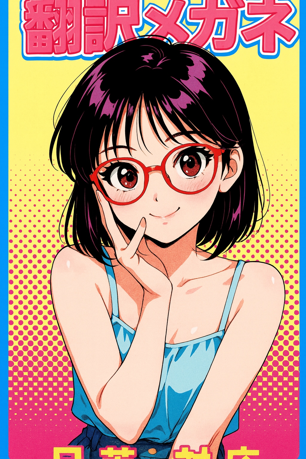 嘘広告で文字入れ