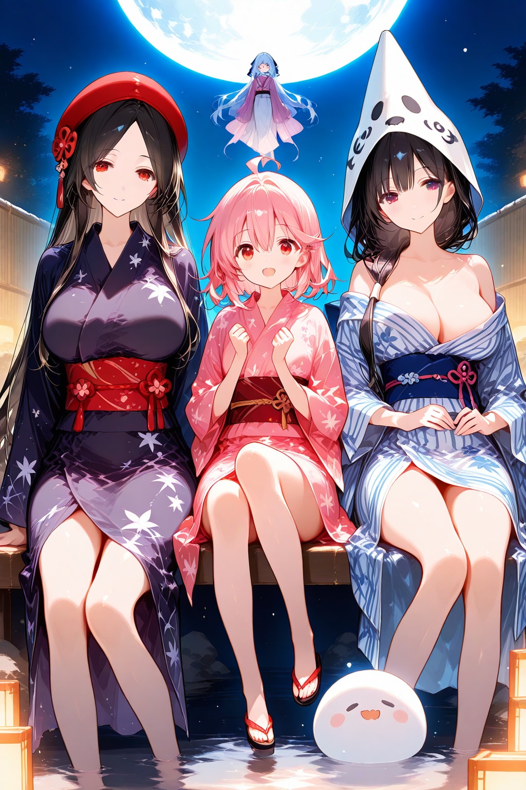 3姉妹で幽霊がいる温泉旅館♨️