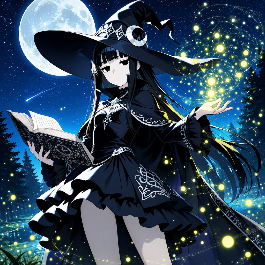 黒髪ぱっつんちゃんの魔法？