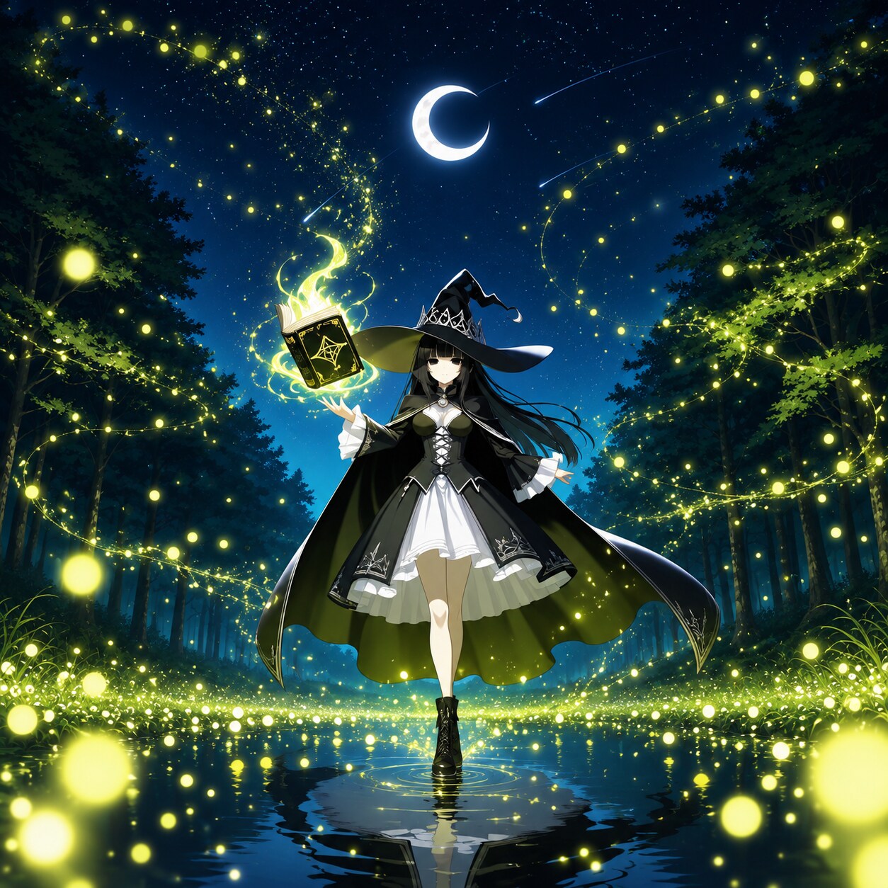 黒髪ぱっつんちゃんの魔法？