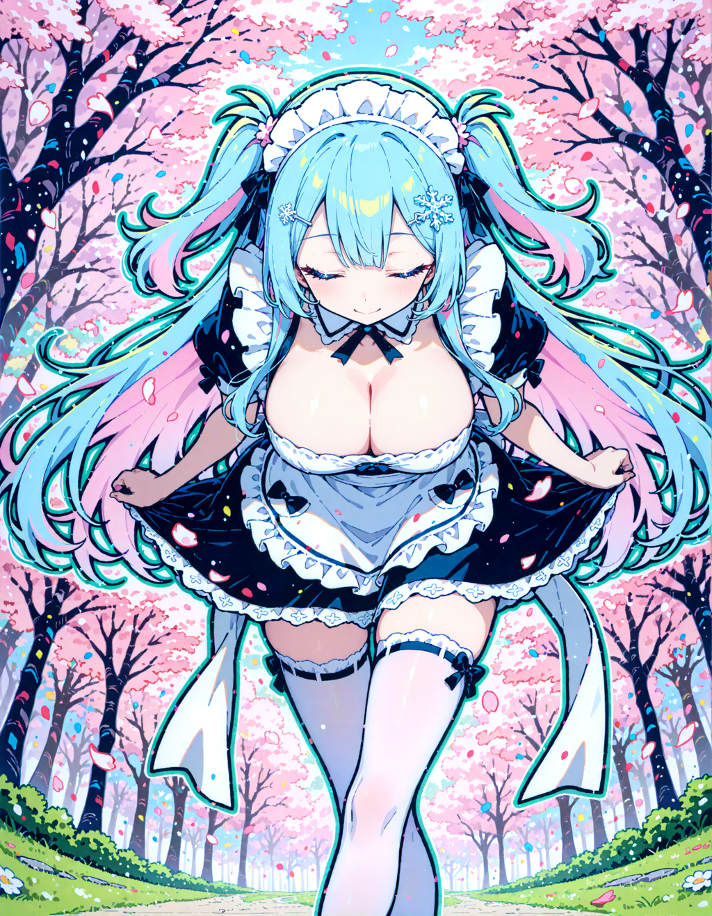 【リクエスト】スーパーメイドさん　カーテシ―