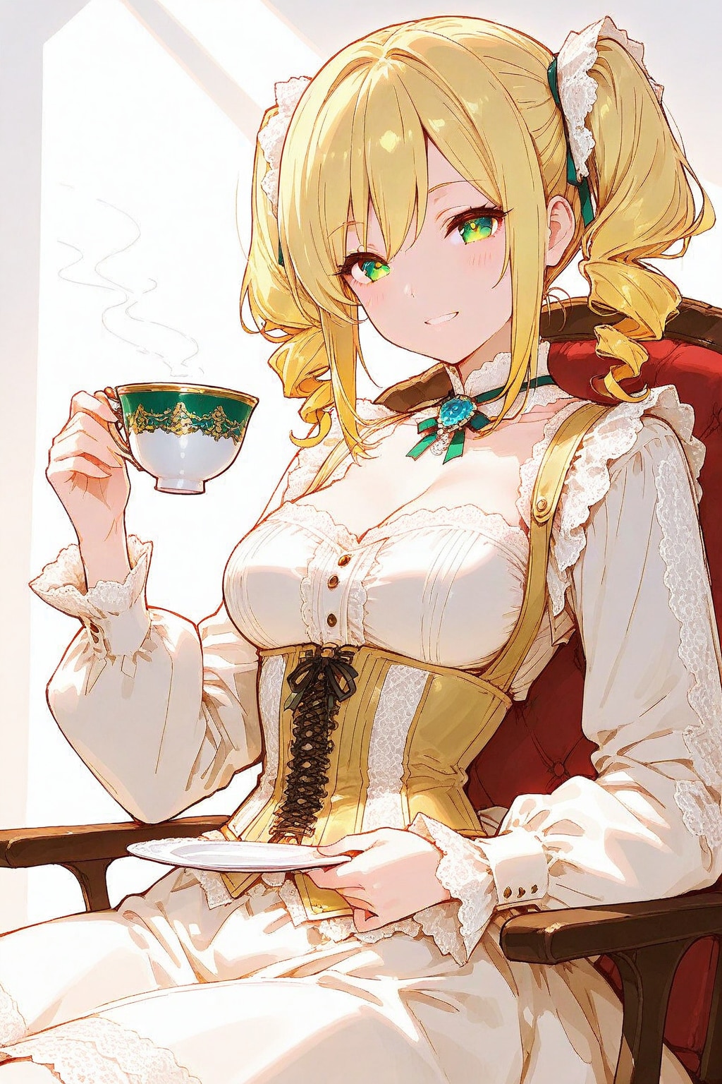 ドリルツインのご令嬢