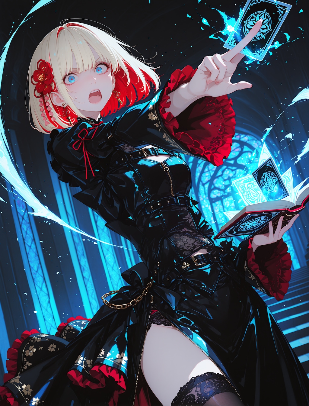 カードを魔法に使うタイプの魔女さん