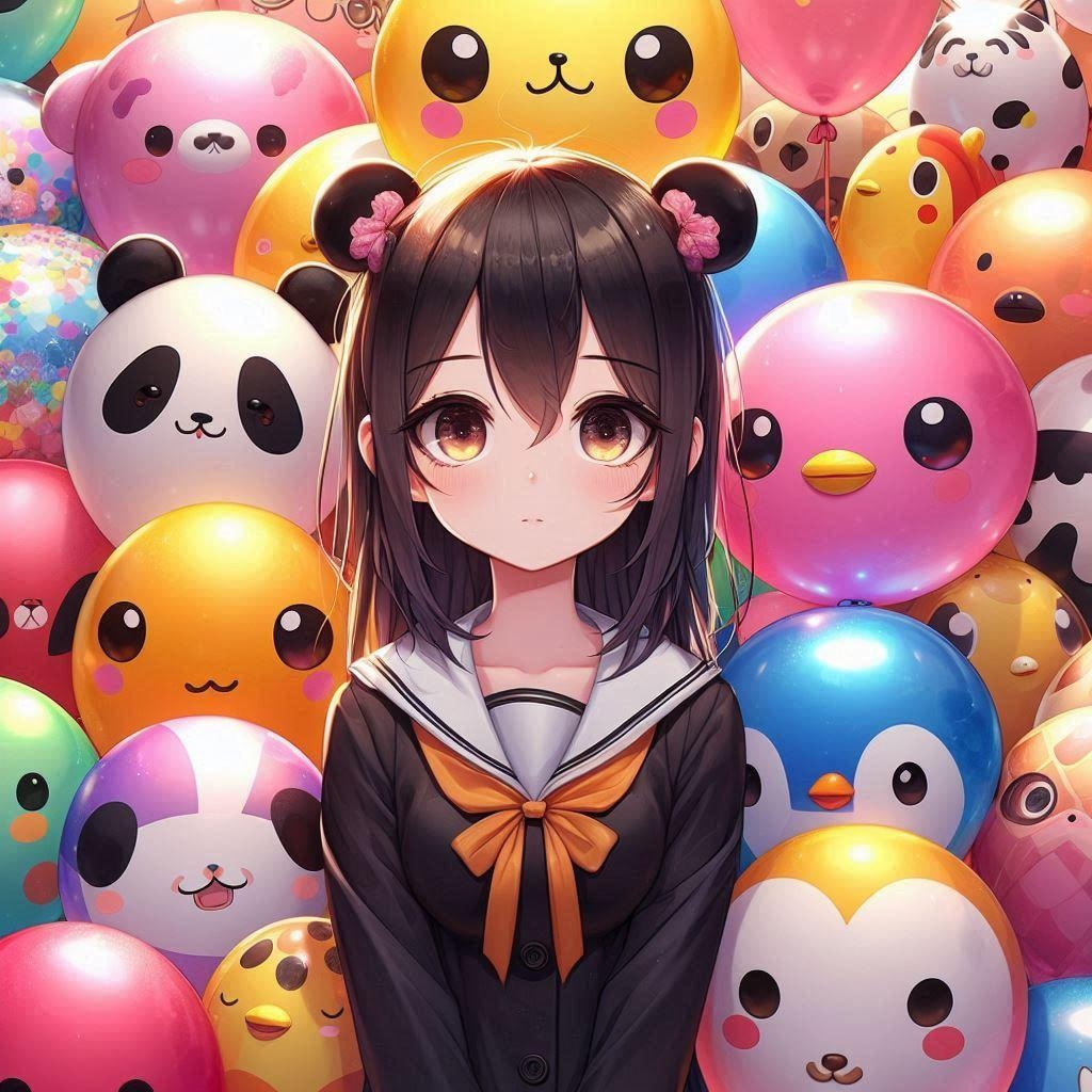 ３歌う風船・踊る風船♪