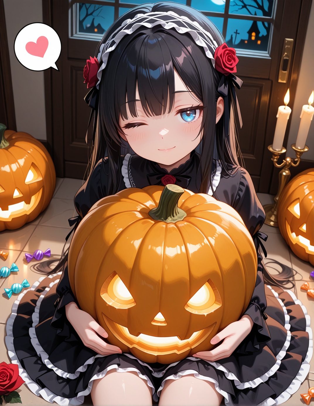 ゴスロリハロウィン | の人気AIイラスト・グラビア