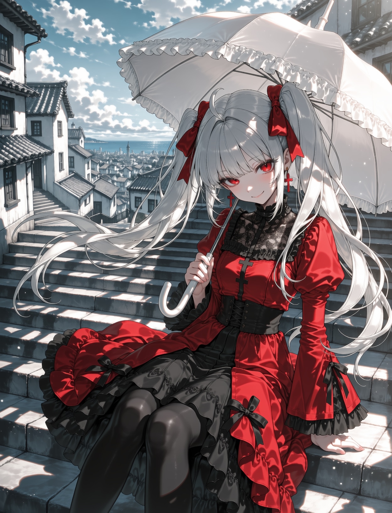 赤ゴスロリさん。