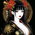 「宵姿金花装束之図 3枚目