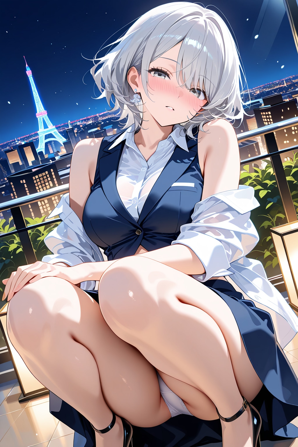 もう歩けな～い♡　休憩したくなっちゃったお姉さん