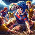 🏉泥まみれの女子ラグビー 132 9枚目