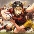 🏉泥まみれの女子ラグビー 132 7枚目