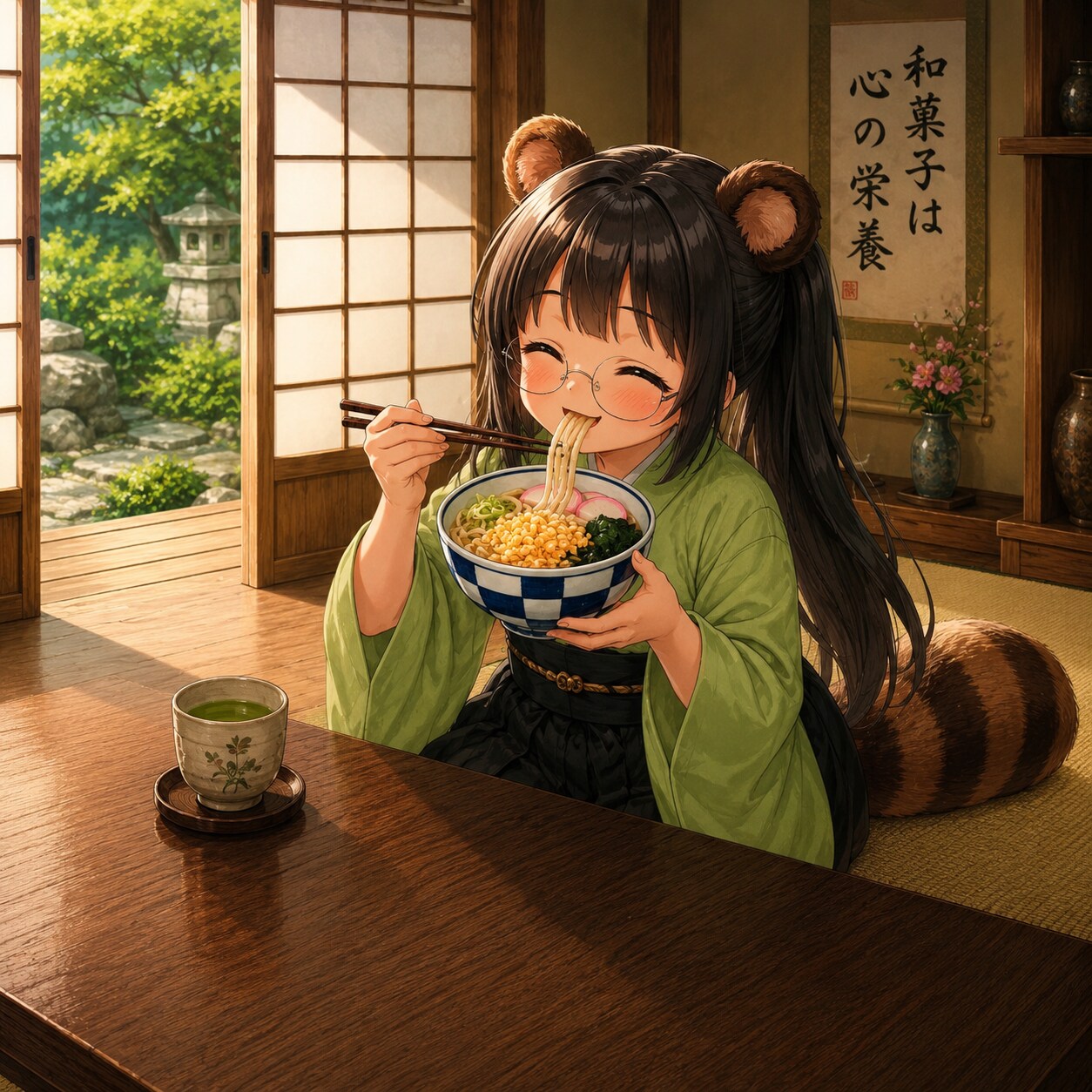 たぬきうどん（関東） | の人気AIイラスト・グラビア