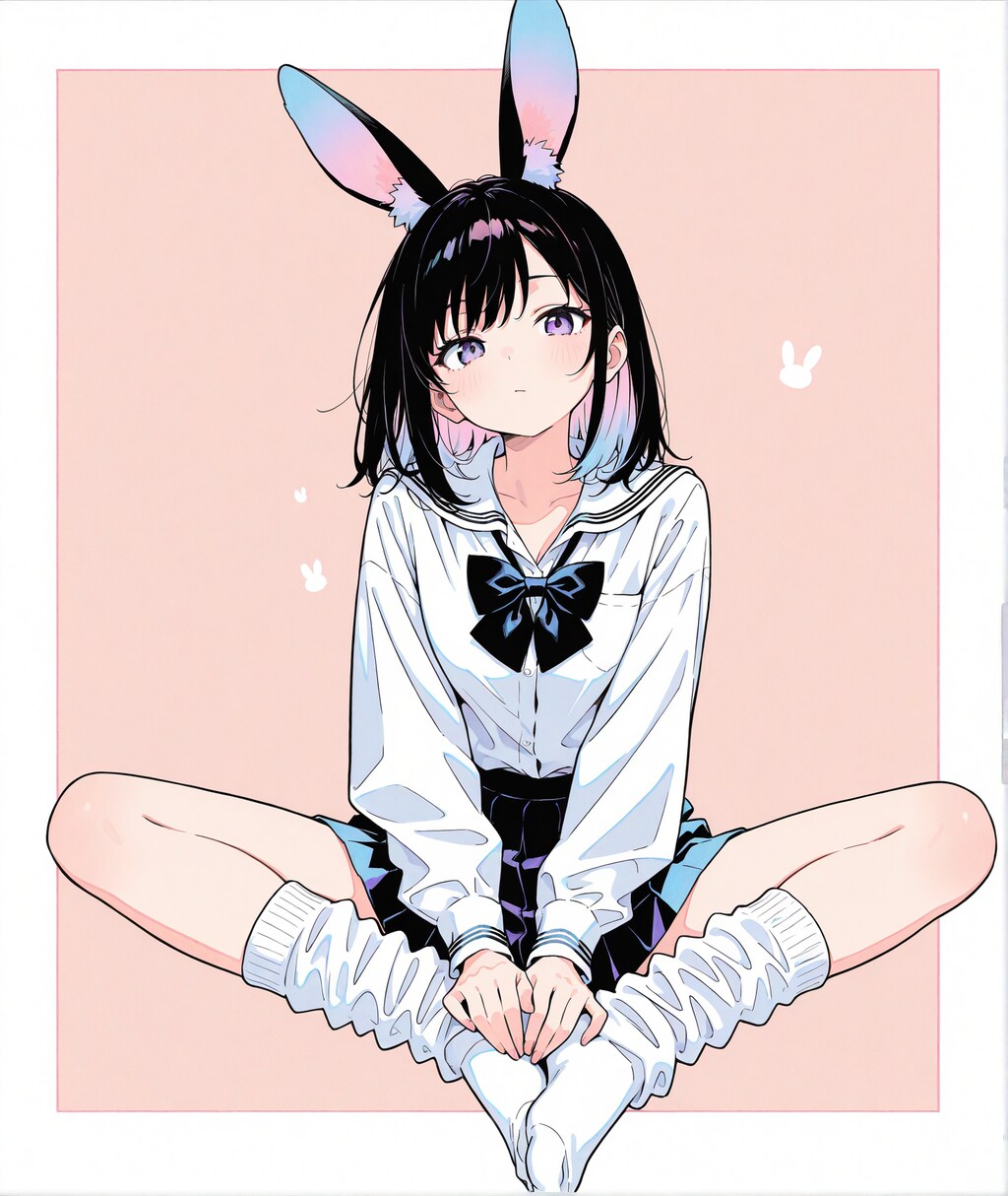 なに見てんの？🐰🐇🐇