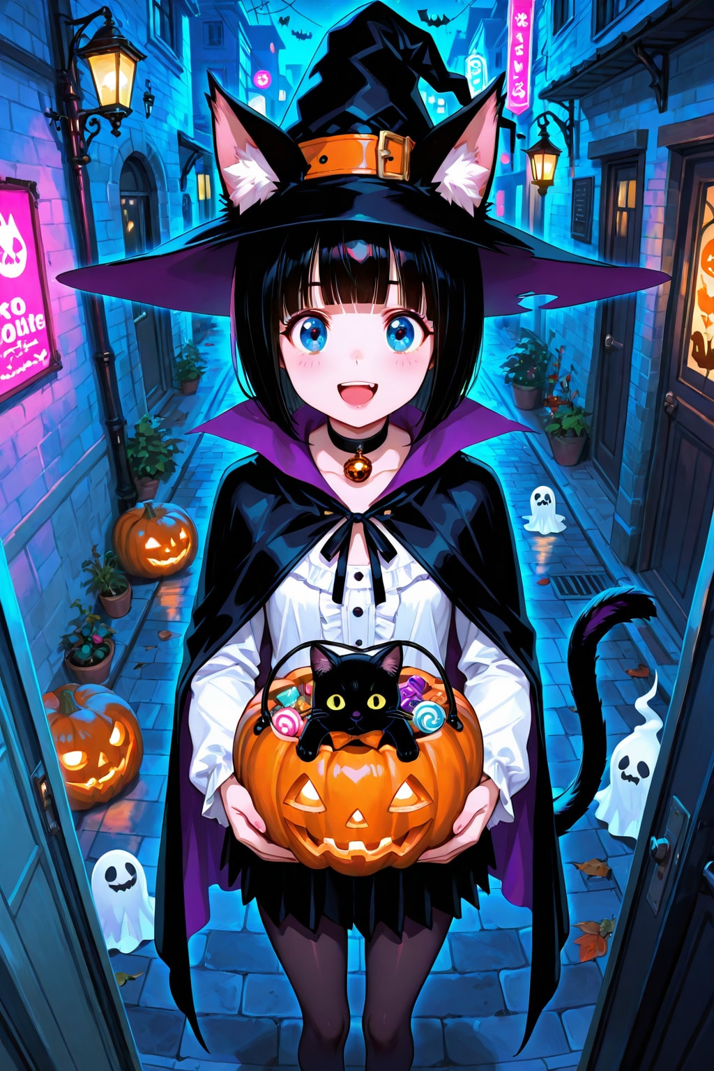 うちの子のハロウィン 2025　クロミナ