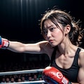 女子ボクシング選手 2枚目