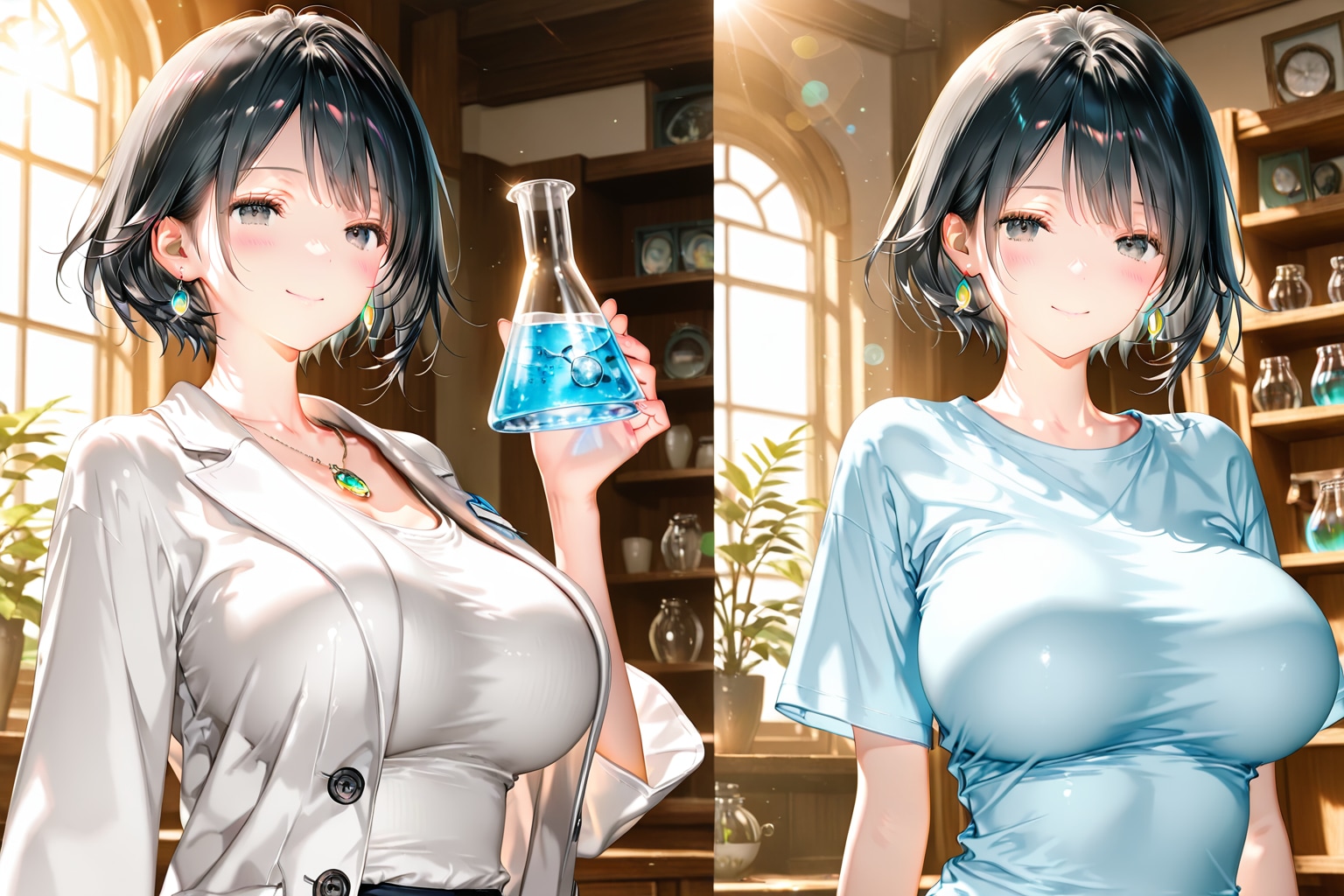 これを飲むと・・・ | の人気AIイラスト・グラビア