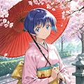 桜並木 葵 5枚目