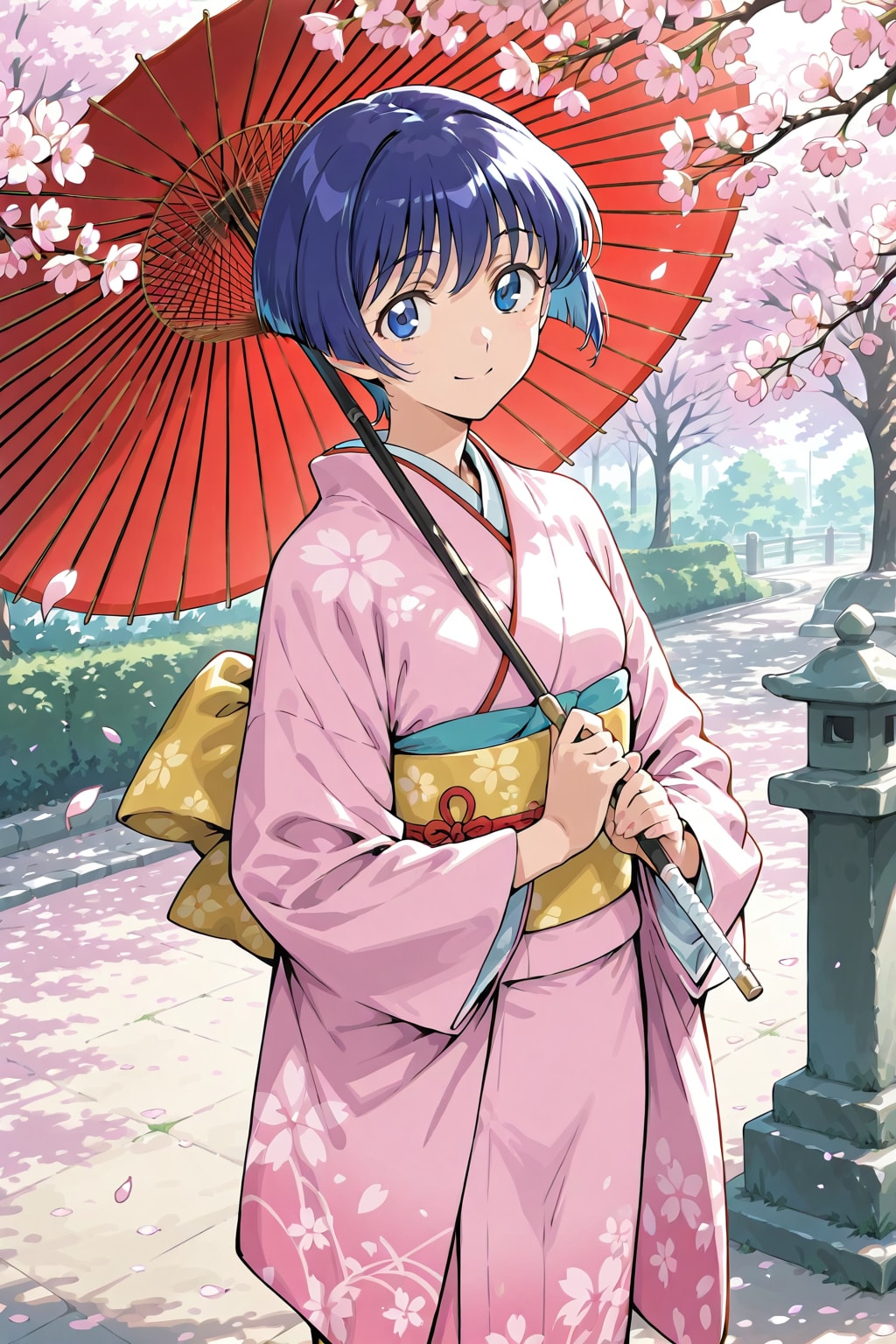 桜並木 葵