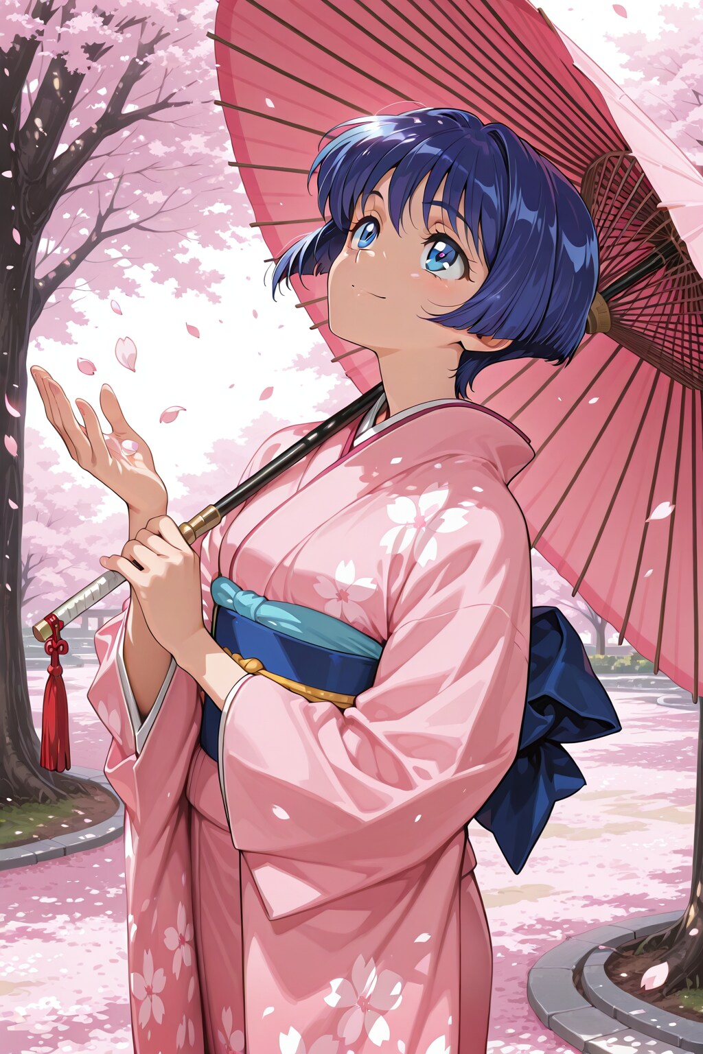 桜並木 葵