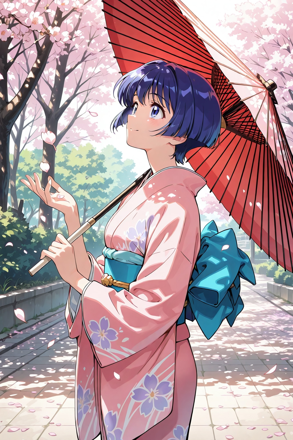 桜並木 葵