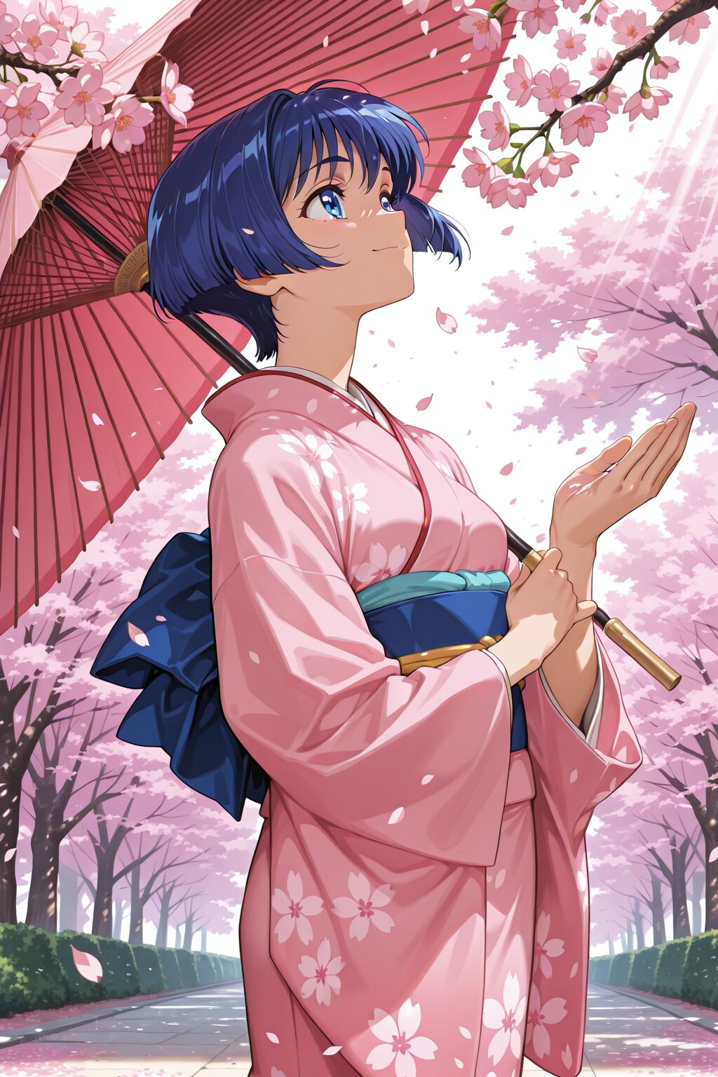 桜並木 葵