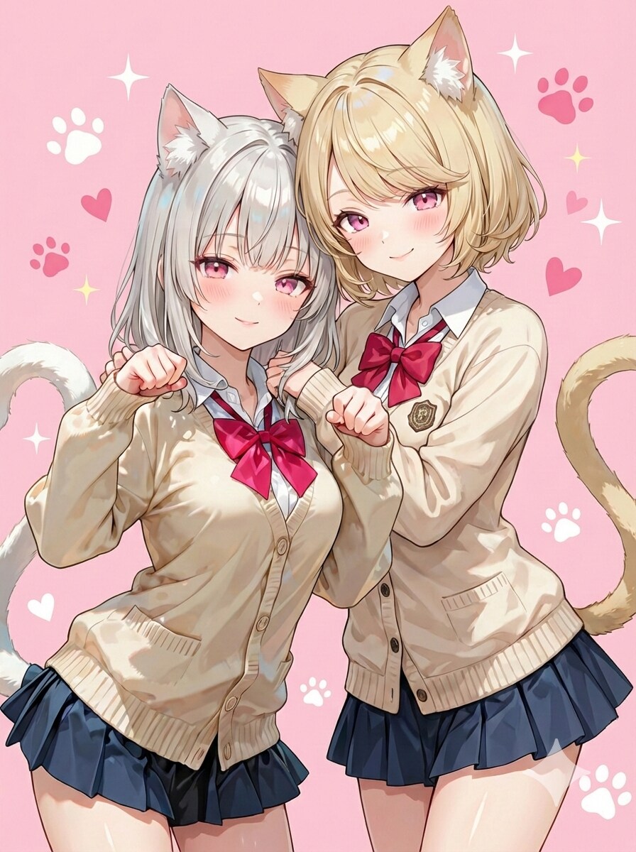 ラブラブにゃんこ
