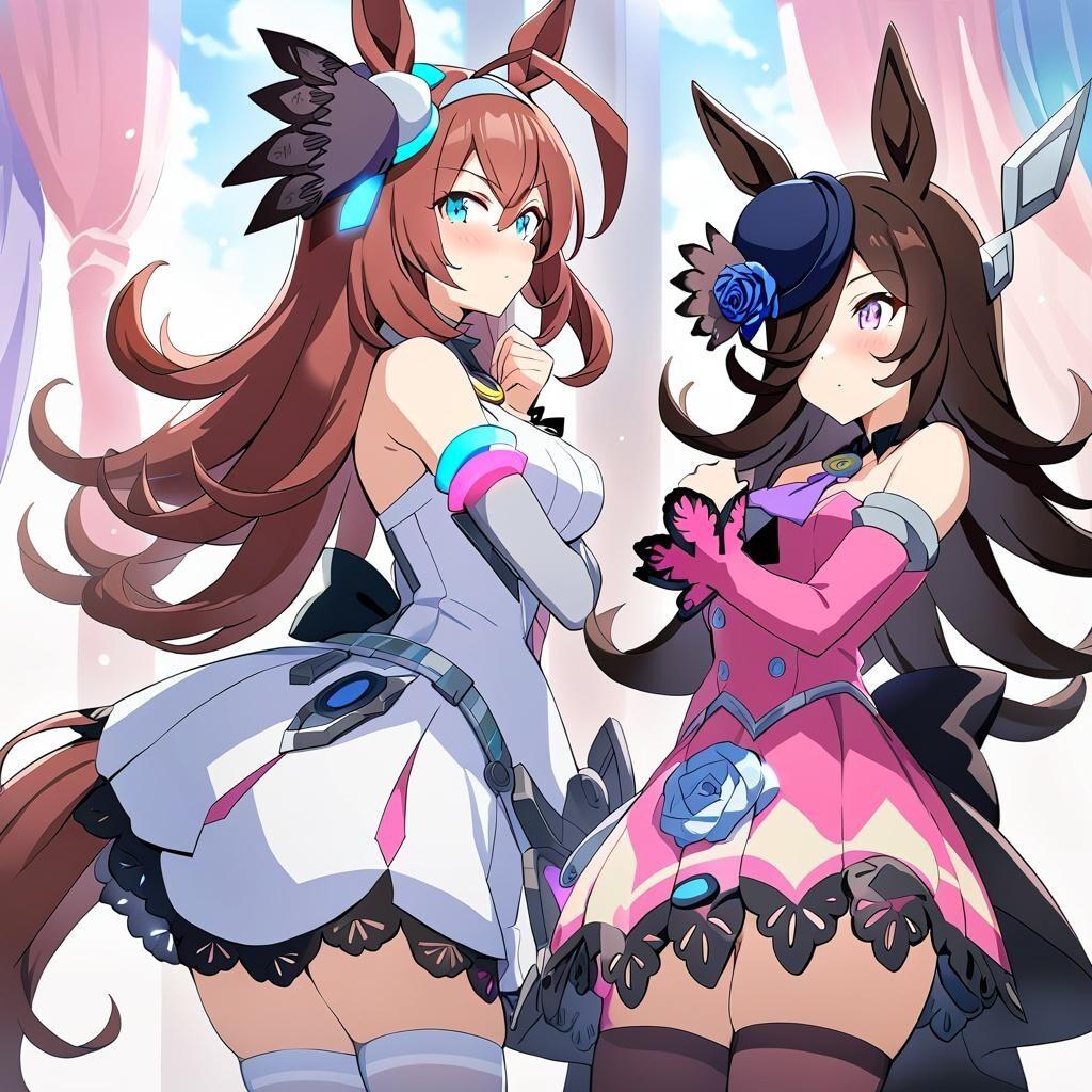 2人はライバル❤️