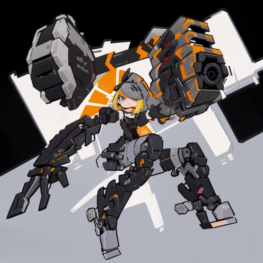 Girl and Robot1109