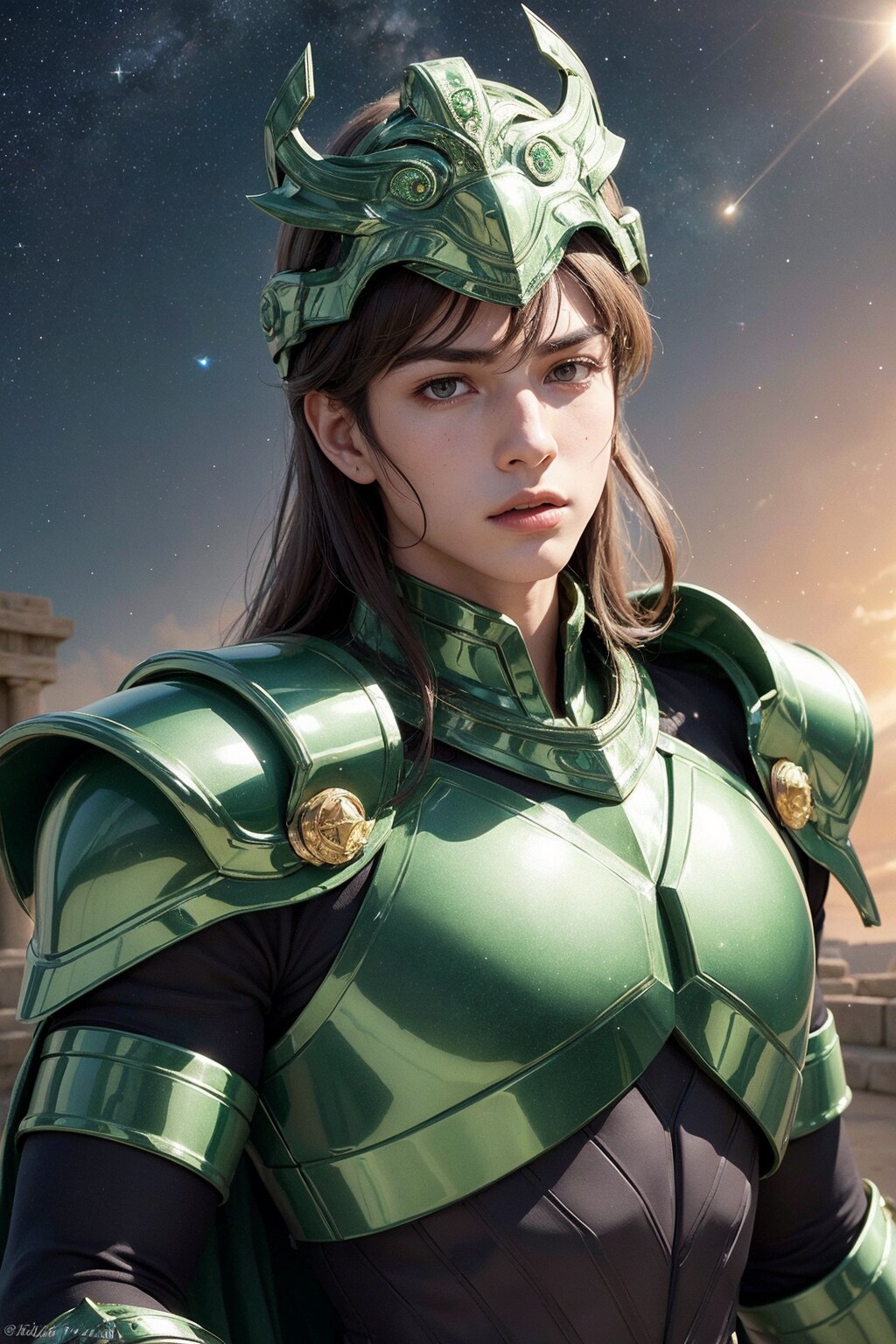 AIコスプレ：龍星座･紫龍