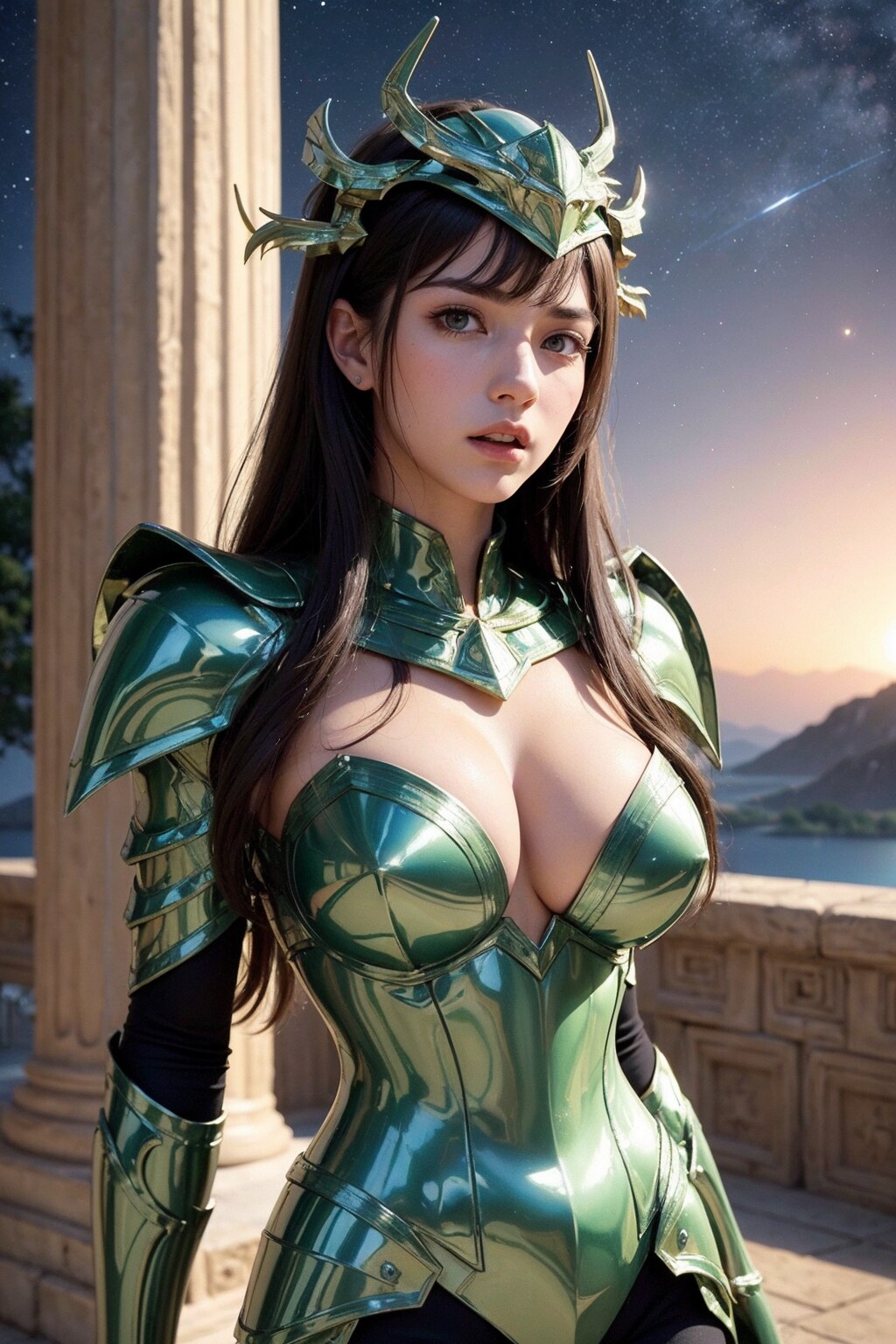 AIコスプレ：龍星座･紫龍