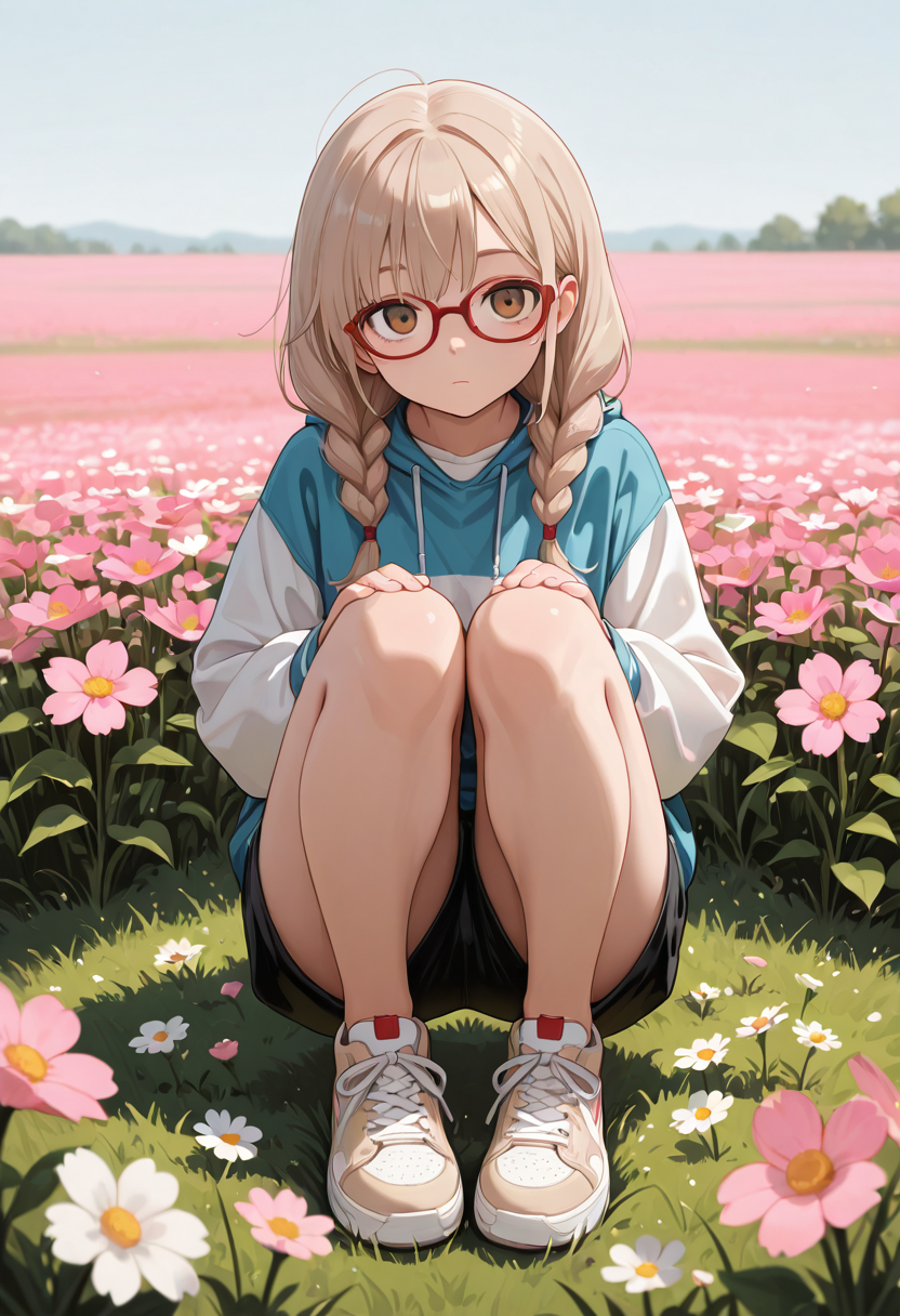 花畑のひだまり