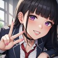 黒髪ロングギャル_01 9枚目
