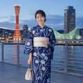 神戸で見かけた浴衣美人たち 3枚目