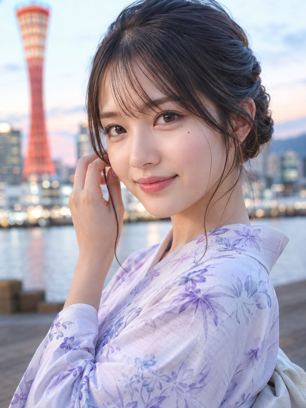 神戸で見かけた浴衣美人たち