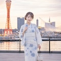 神戸で見かけた浴衣美人たち 4枚目