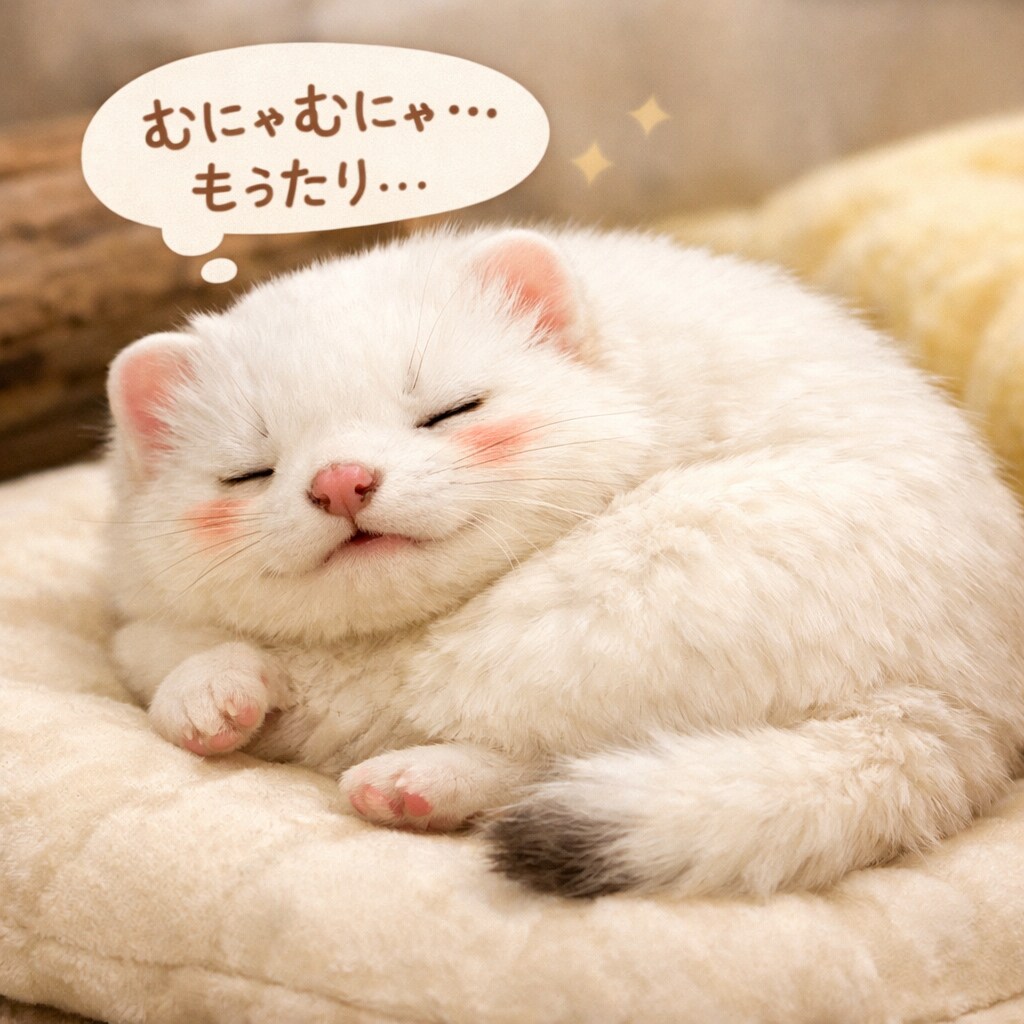 むにゃむにゃもったりおこじょ