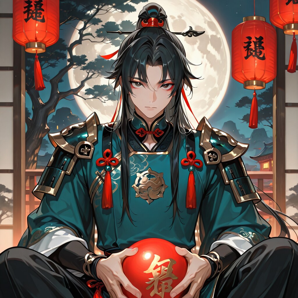 中華な美青年 | の人気AIイラスト・グラビア