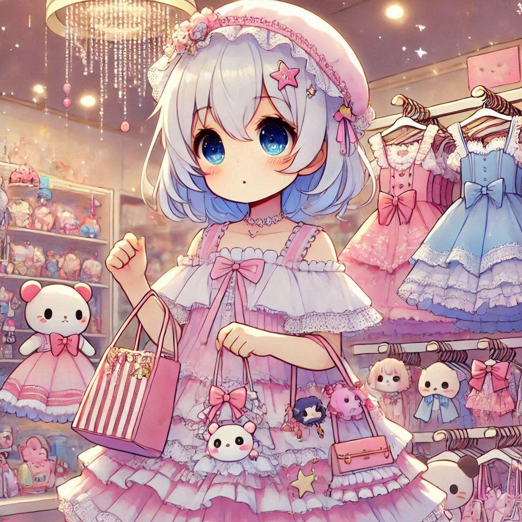 白髪の可愛い女の子【103】 | の人気AIイラスト・グラビア